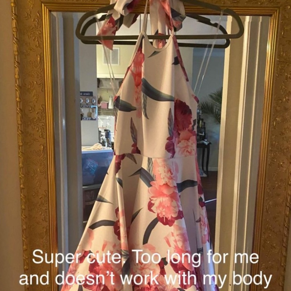 January 7 Floral Dress